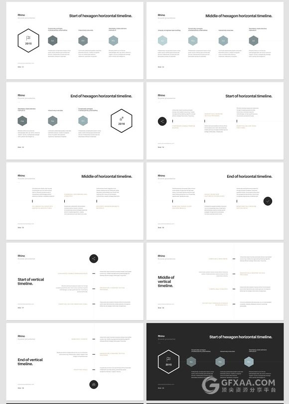 简约商务产品摄影展示keynote模板 - 顶尖PPT