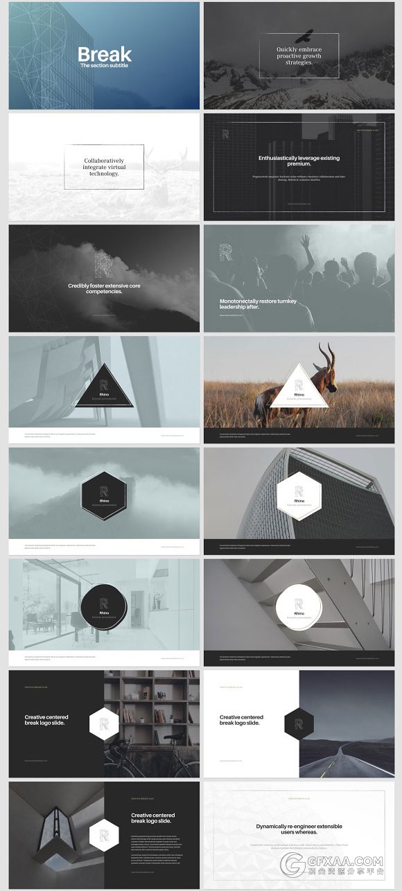 简约商务产品摄影展示keynote模板 - 顶尖PPT