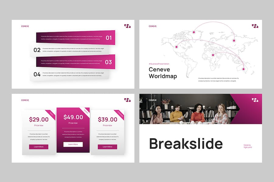 欧美风格商务通用Keynote模板 - 顶尖PPT