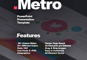 高端大气欧美风格PPT模板 - 顶尖PPT