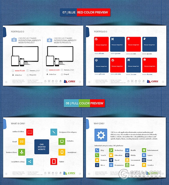 专业CMS网站管理系统市场分析PPT模板 - 顶尖PPT