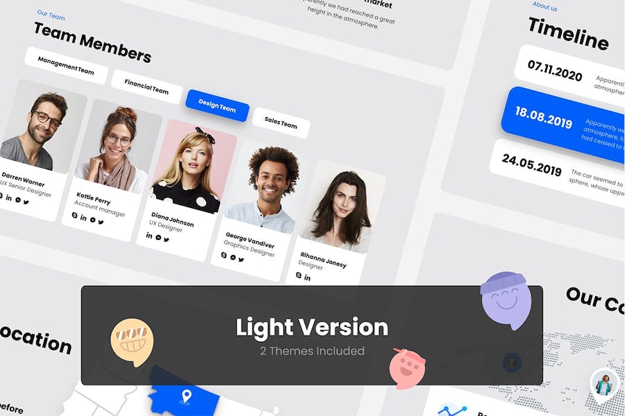 创意微立体商业商务通用keynote模板 - 顶尖PPT