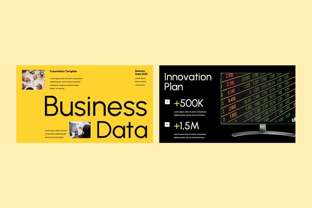 商业数据报告财务分析PPT模板 - 顶尖PPT