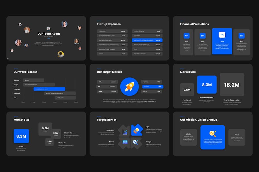 创意微立体商业商务通用keynote模板 - 顶尖PPT