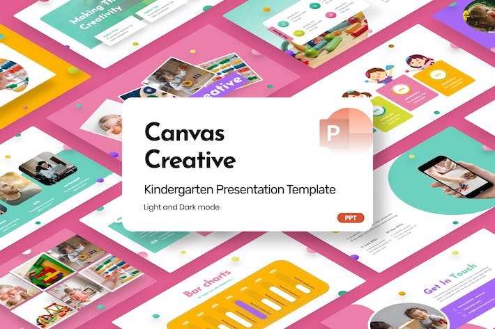 创意卡通风格婴幼儿启蒙PPT模板 - 顶尖PPT