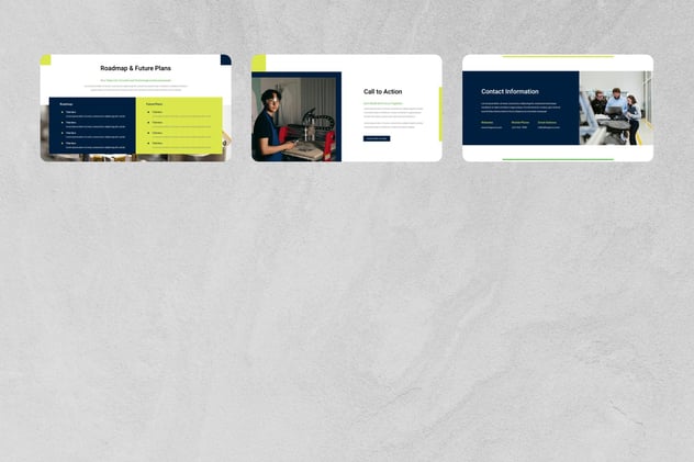 制造业工厂生产流程PPT模板 - 顶尖PPT