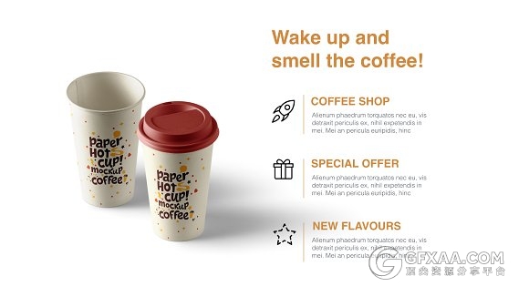 欧美风格咖啡系列keynote模板 - 顶尖PPT