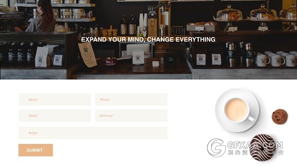 欧美风格咖啡系列keynote模板 - 顶尖PPT