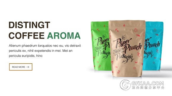 欧美风格咖啡系列keynote模板 - 顶尖PPT