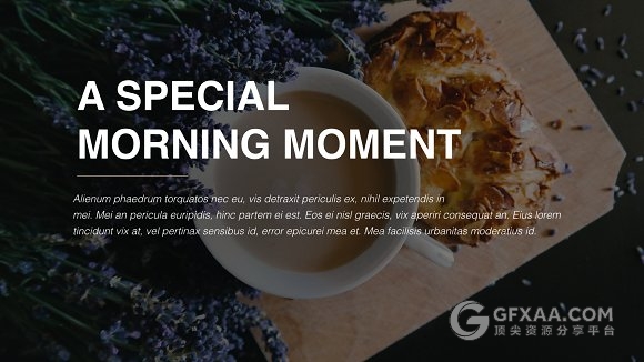 欧美风格咖啡系列keynote模板 - 顶尖PPT