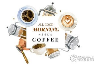 欧美风格咖啡系列keynote模板 - 顶尖PPT