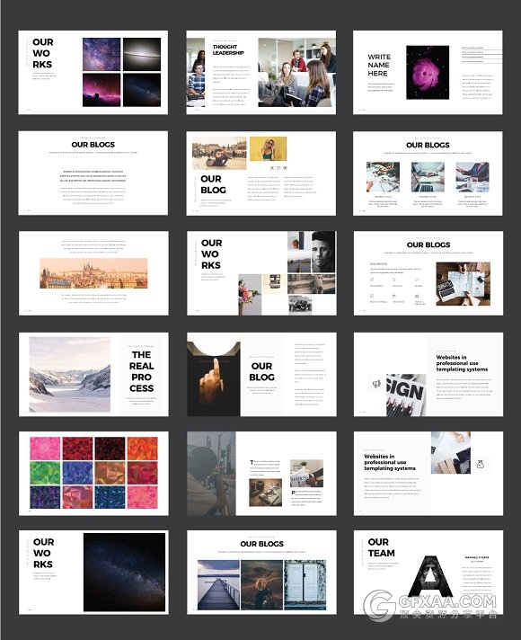 80页简约商务多用途风格keynote模板 - 顶尖PPT