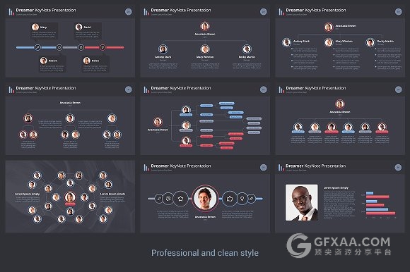 10种配色多种比例规格100多页高端PPT模板 - 顶尖PPT