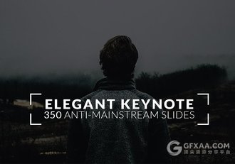 350页极简商务多用途keynote模板 - 顶尖PPT