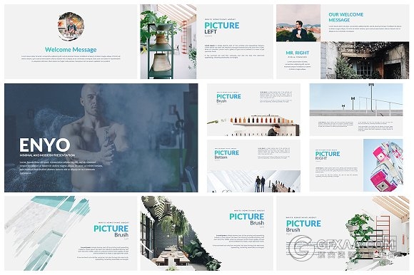 99页商务团队总结介绍多用途PPT模板 - 顶尖PPT