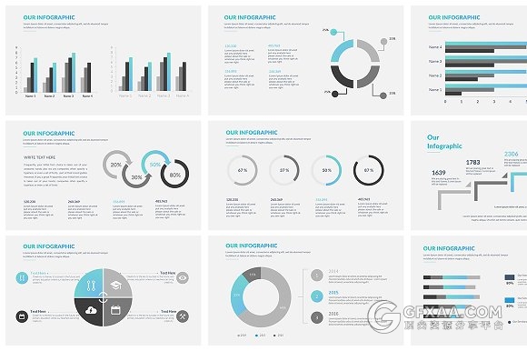 99页商务团队总结介绍多用途PPT模板 - 顶尖PPT