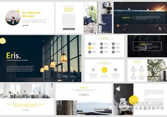 92页公司团队介绍总结报告多用途keynote模板 - 顶尖PPT