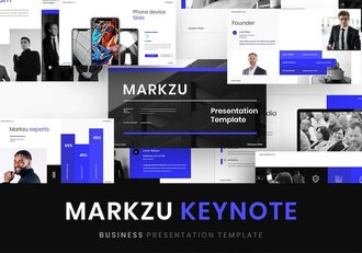 大气简约业务合作商业计划团队介绍商务通用keynote模板 - 顶尖PPT