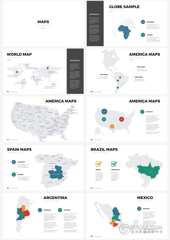21种配色主题8000多页商务多用途顶尖PPT模板 - 顶尖PPT