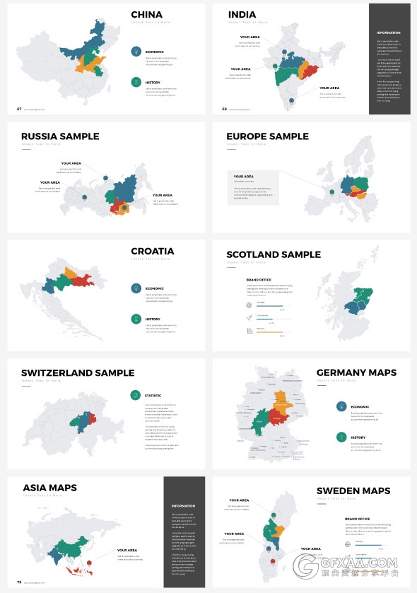 21种配色主题8000多页商务多用途顶尖PPT模板 - 顶尖PPT