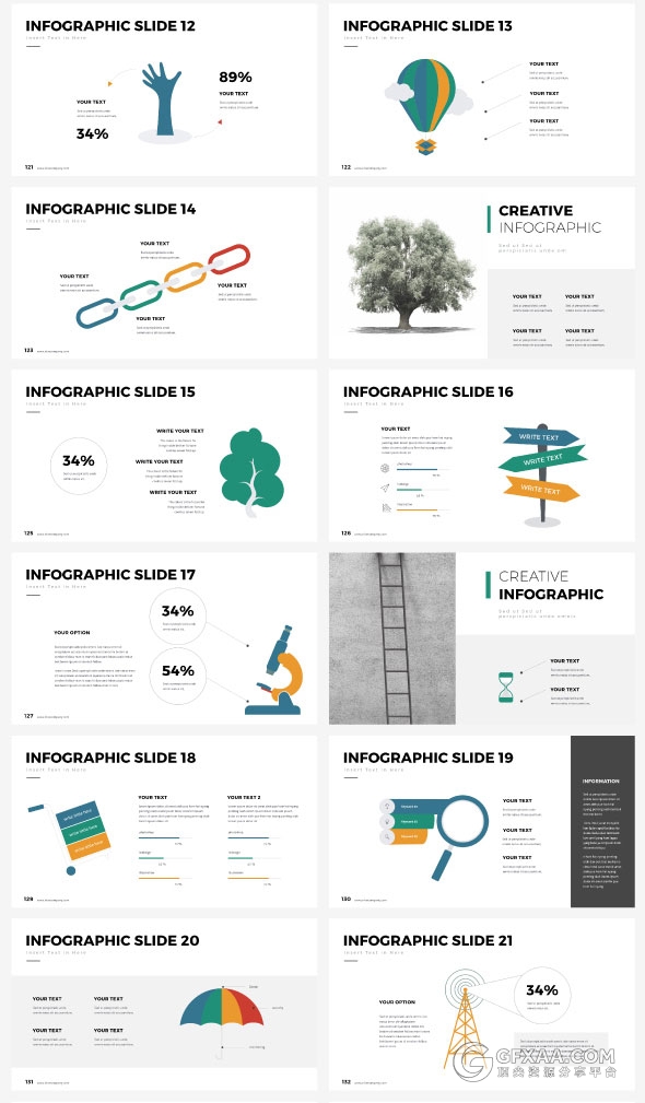 21种配色主题8000多页商务多用途顶尖PPT模板 - 顶尖PPT
