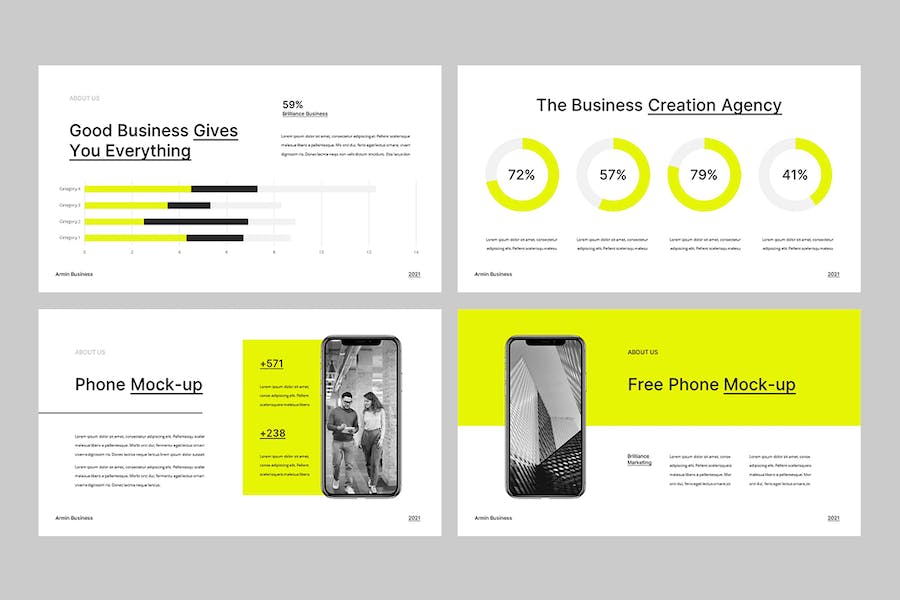 创业公司业务规划Keynote演示模板 - 顶尖PPT