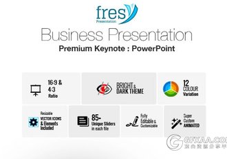 85页高端商务团队通用keynote模板 - 顶尖PPT