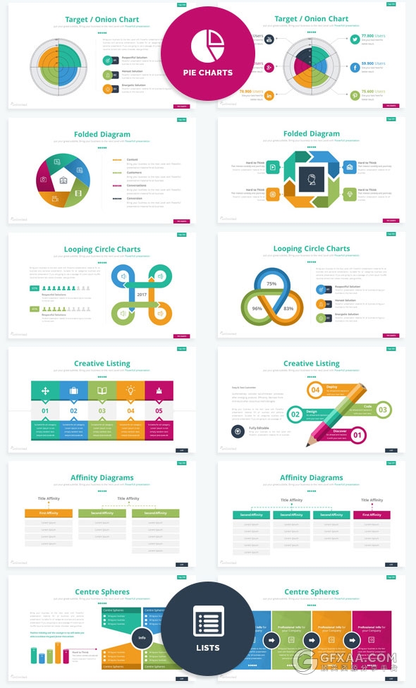 360页大型商务数据图表多用途keynote模板 - 顶尖PPT
