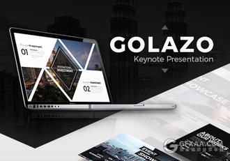 90页高端大气商务多用途keynote模板 - 顶尖PPT