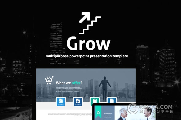 193页投资理财股票分析PPT51种配色主题123个PPT文件 - 顶尖PPT