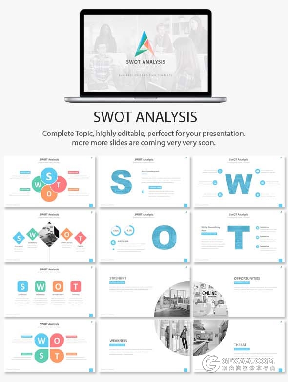 420页大型商务报告逻辑图表通用PPT模板 - 顶尖PPT