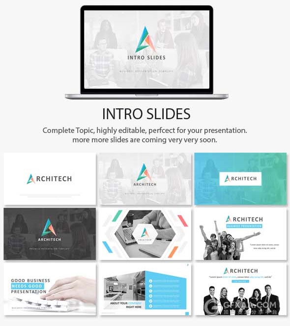 420页大型商务报告逻辑图表通用PPT模板 - 顶尖PPT