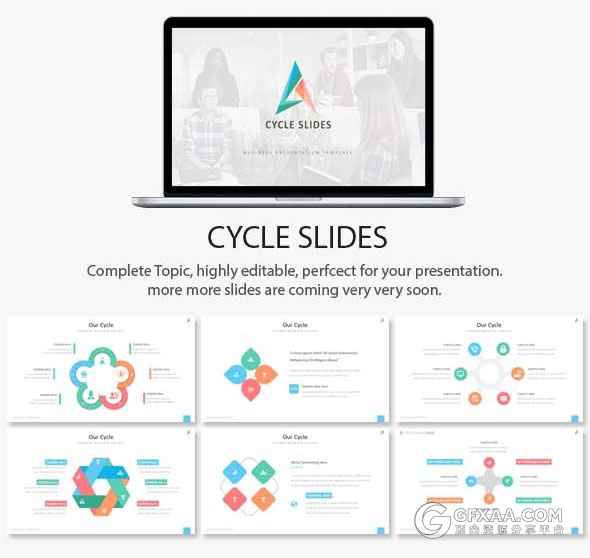 420页大型商务报告逻辑图表通用PPT模板 - 顶尖PPT