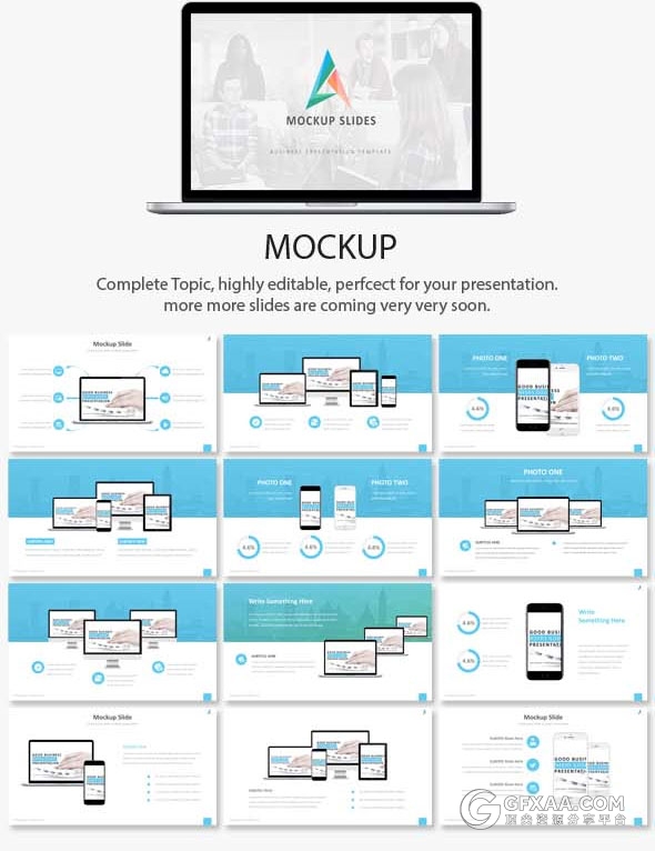 420页大型商务报告逻辑图表通用PPT模板 - 顶尖PPT