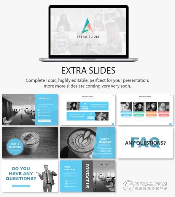 420页大型商务报告逻辑图表通用PPT模板 - 顶尖PPT