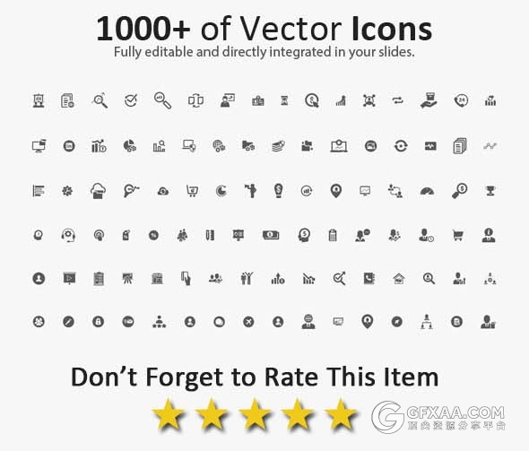 420页大型商务报告逻辑图表通用PPT模板 - 顶尖PPT