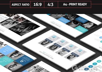 170多页商务报告总结多用途PPT模板160种配色文件 - 顶尖PPT