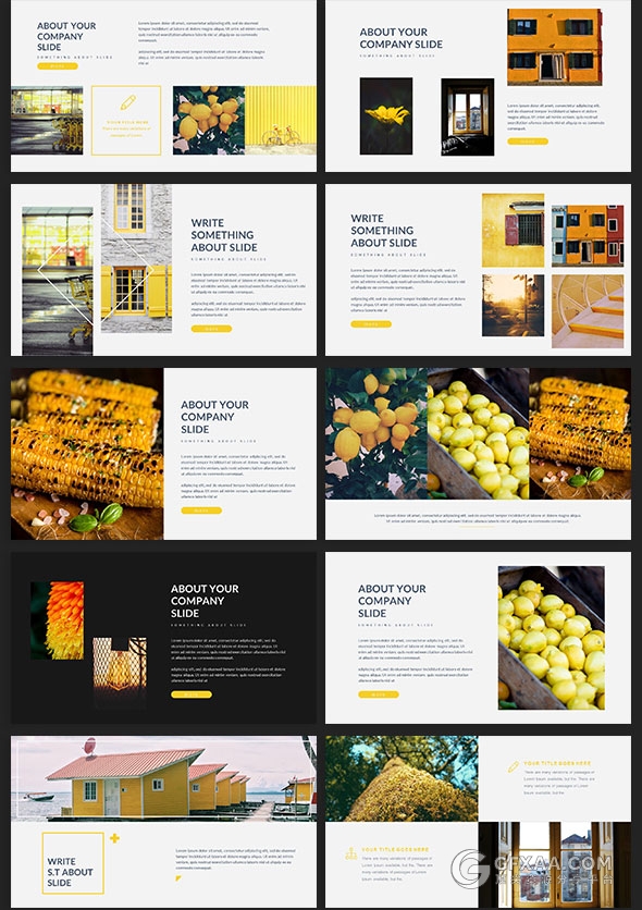 105页摄影图片展示多用途商务PPT模板 - 顶尖PPT