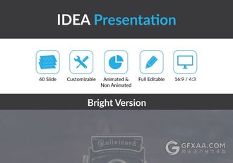 60多页简约大气设计商务多用途PPT模板 - 顶尖PPT