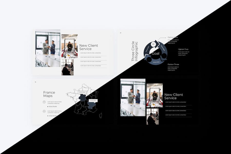 国外商务会议项目合作推广PPT模板 - 顶尖PPT