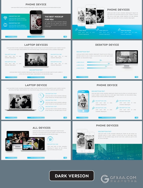 20种配色90多页欧美高端PPT模板 - 顶尖PPT