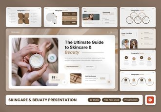 护肤与美容PPT模板 - 顶尖PPT