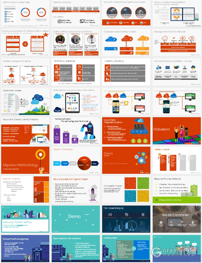 767页微软官方2016年PPT模板图表大合集 - 顶尖PPT