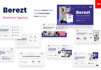 商业机构企业推介方案展示PPT模板 - 顶尖PPT