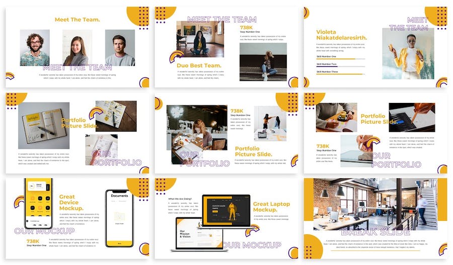 创意设计艺术美学展示方案Keynote模板 - 顶尖PPT