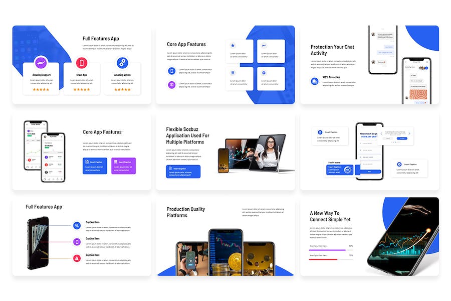 移动应用开发创新方案Keynote模板 - 顶尖PPT