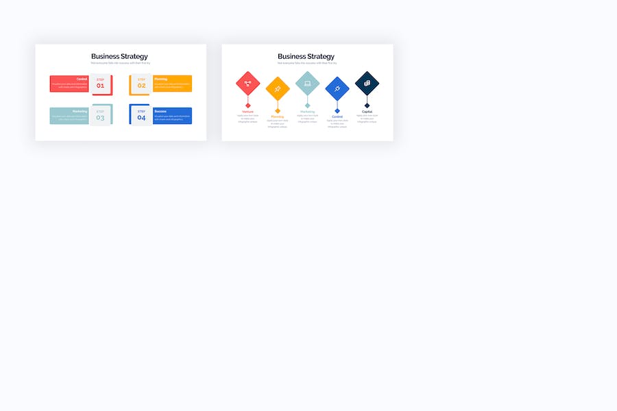 营销商业战略规划信息图形Keynote模板 - 顶尖PPT
