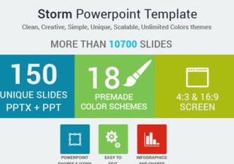 精美时尚多色系PPT模板 - 顶尖PPT