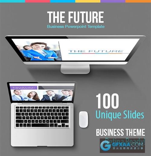 复古黑板粉笔效果PPT模板 - 顶尖PPT