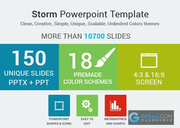 多种颜色商务职场PowerPoint演示文稿 - 顶尖PPT